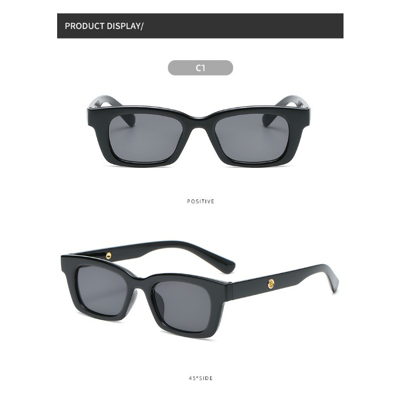 [HÀNG ORDER] Kính Mát Vuông Chống Tia Uv400 Phong Cách Hàn Quốc Cá Tính | BigBuy360 - bigbuy360.vn