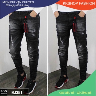 Quần jean nam rách wax nhẹ ống kiểu jogger kiểu quần bò nam MS351 thời trang cao cấp KKSHOPFASHION
