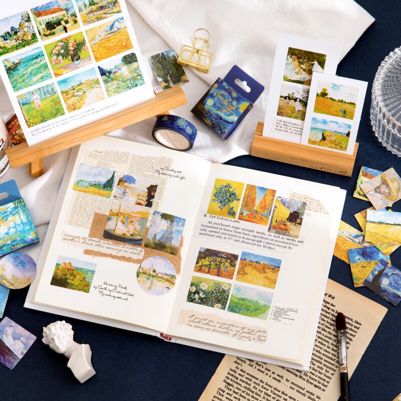 Set 45 miếng dán trang trí sổ lưu niệm