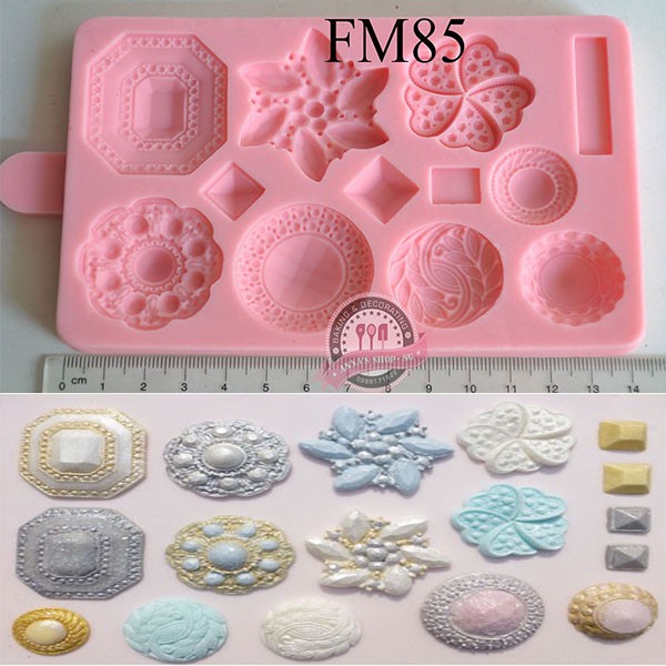 KHUÔN FONDANT CHÂU BÁU FM85