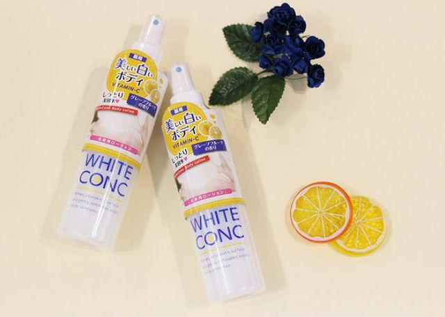 Auth NhậtXịt Khoáng Dưỡng Trắng Da White Conc Lotion