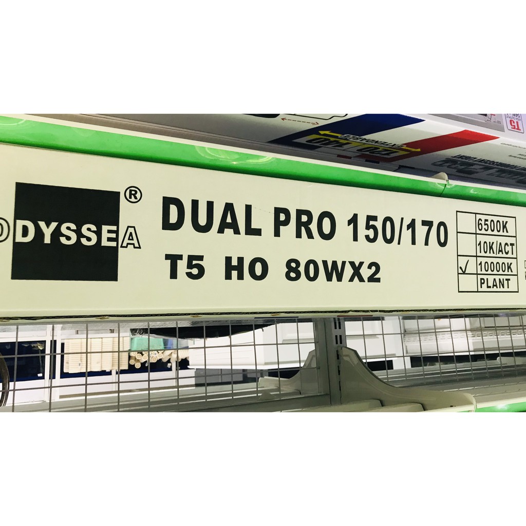 Đèn Thủy Sinh ODYSSEA T5HO DUAL PRO | Đèn Thủy Sinh 2 Bóng T5HO - Các Size | 60/80cm I 90/100cm I 120/140cm I 150cm