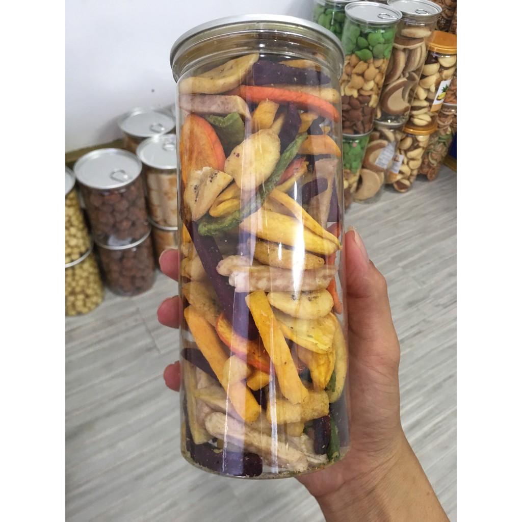 1KG Trái Cây Thập Cẩm Sấy Khô - Trai Đẹp Snack