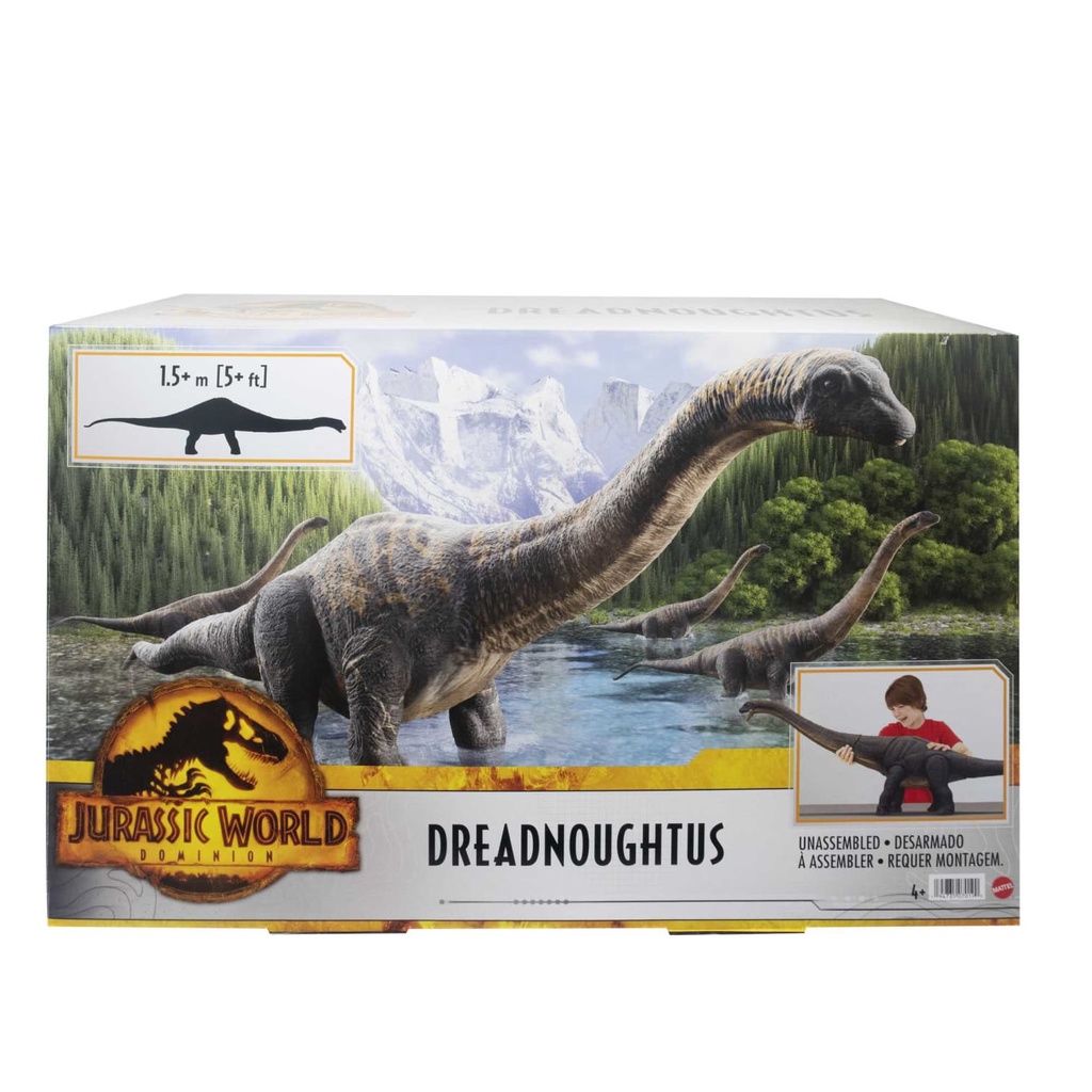Mô hình khủng long Mattel🦕Jurassic World: Dominion🦕Dreadnoughtus - Target Exclusive