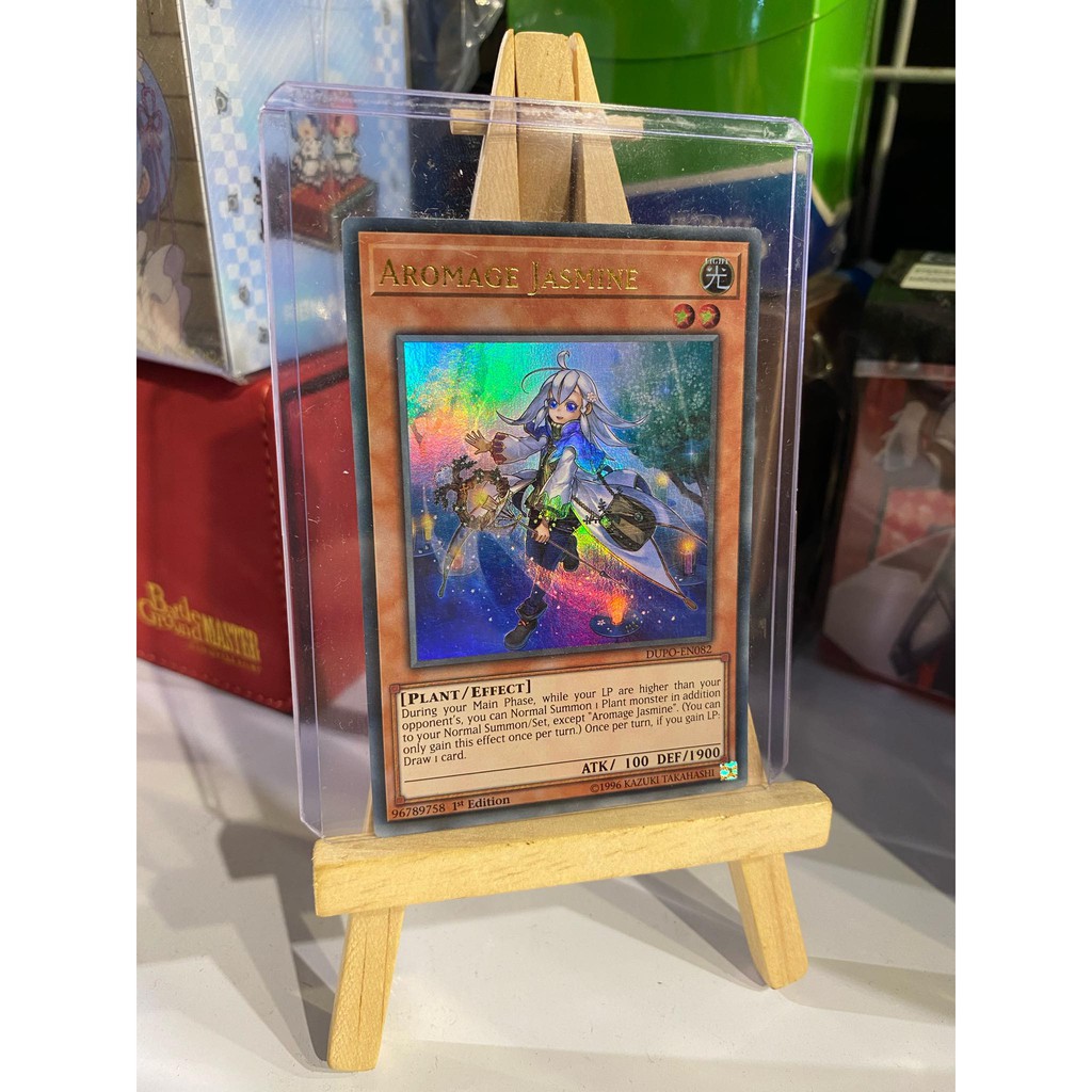 Lá bài thẻ bài Yugioh Aromage Jasmine - Ultra Rare - Tặng bọc bài nhựa bảo quản