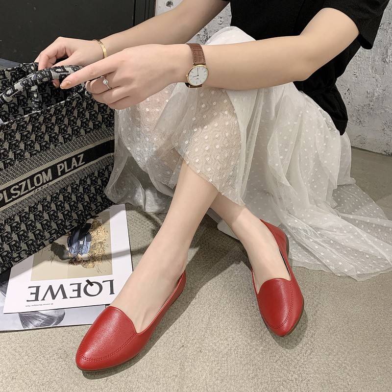 Giày Búp Bê Phối Nơ Xinh Xắn Dành Cho Nữ 2020 | BigBuy360 - bigbuy360.vn