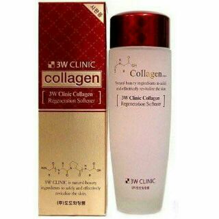 Nước hoa hồng Collagen 3W Clinic