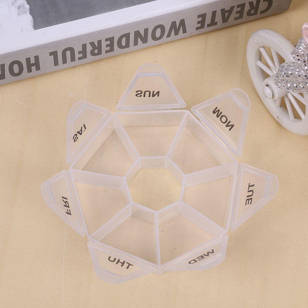 AROMA Hộp Đựng Thuốc Theo Tuần Tiện Lợi Cho Du Lịch