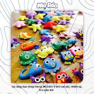 Vải dạ nỉ màu cứng - Felt (Handmade - Khổ 45x45cm)