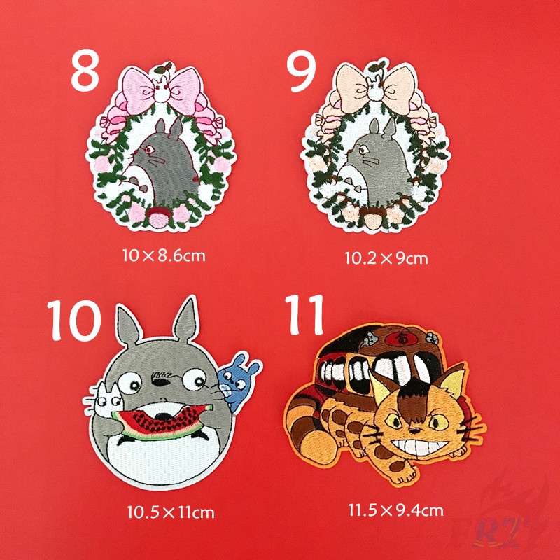 Miếng vá quần áo dạng ủi in hình My Neighbor Totoro