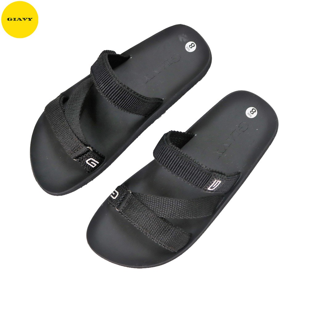 Dép nữ quai vải đế cao su DTK377 - GIAVY