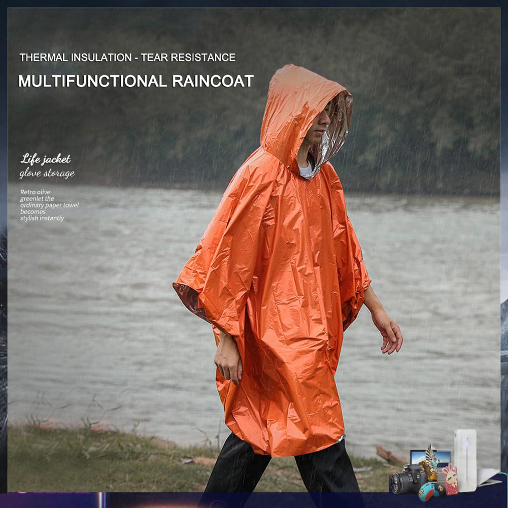 Áo mưa chống thấm nước có mũ trùm dùng khi đạp xe leo núi