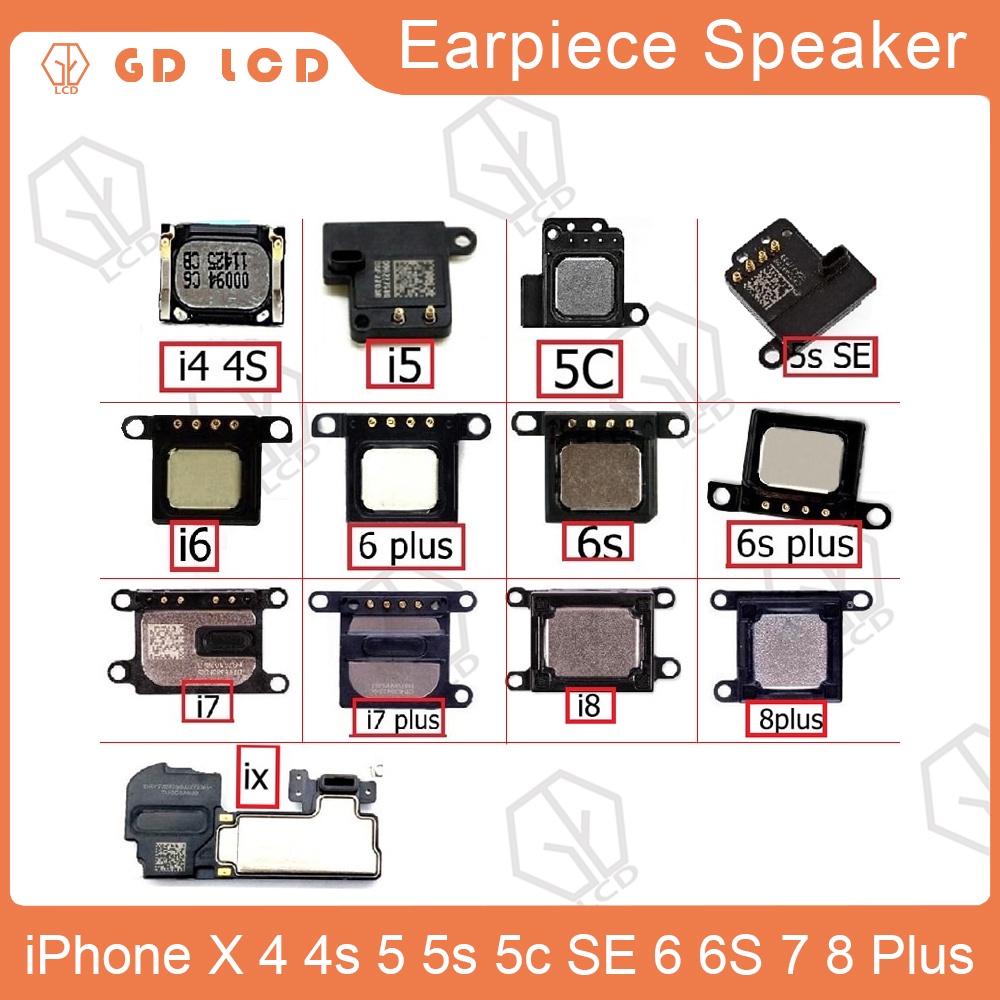 Loa Trong Cho Điện Thoại Iphone 4 4s 5 5s 5c Se 6 6s 7 8 Plus X
