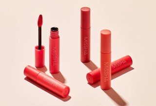 Set son kem mini Missha lip Lacquer
