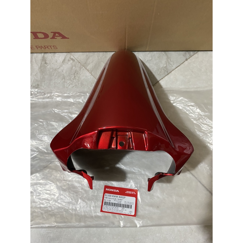 Chắn bùn A trước - dè trước HONDA WAVE RSX110 năm 2010 màu Đỏ. R340* 61100KWWA00ZF