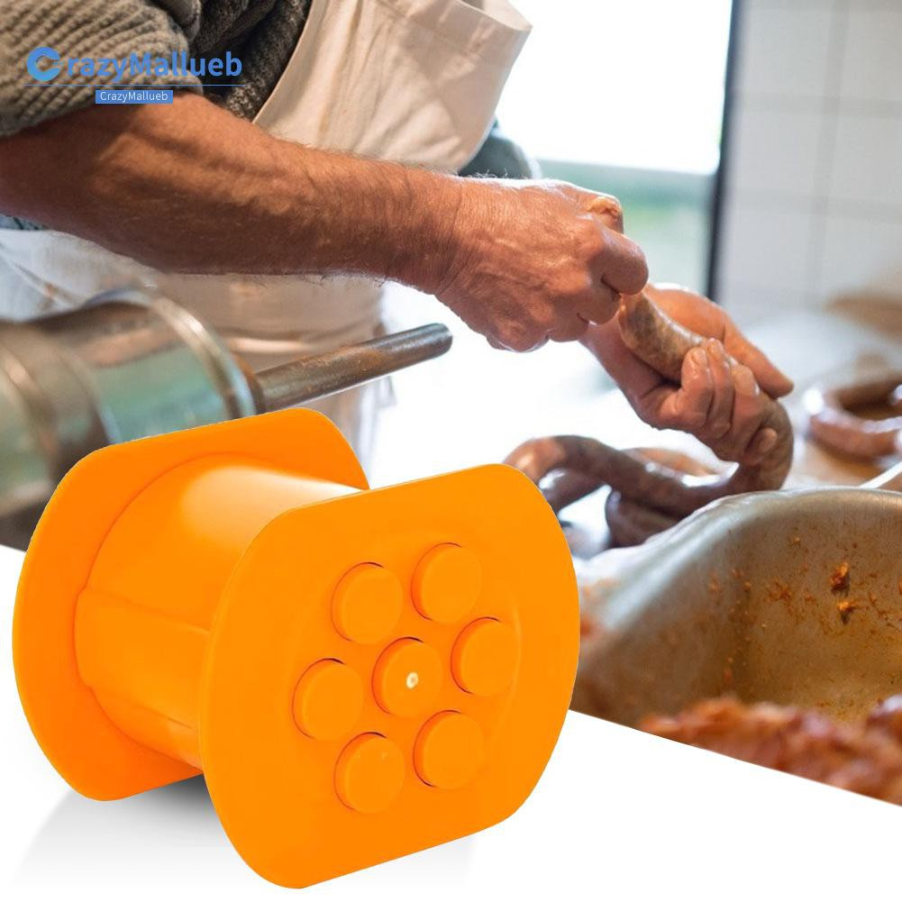 Crazymallueb❤DIY Sausage Hot Dog Machine Kitchen Hand Operated Mincer Meat Strip Maker Gadget❤New