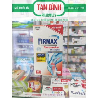 Firmax trị đau khớp, thoái hóa khớp chứa Glucosamin và collagen của Pháp