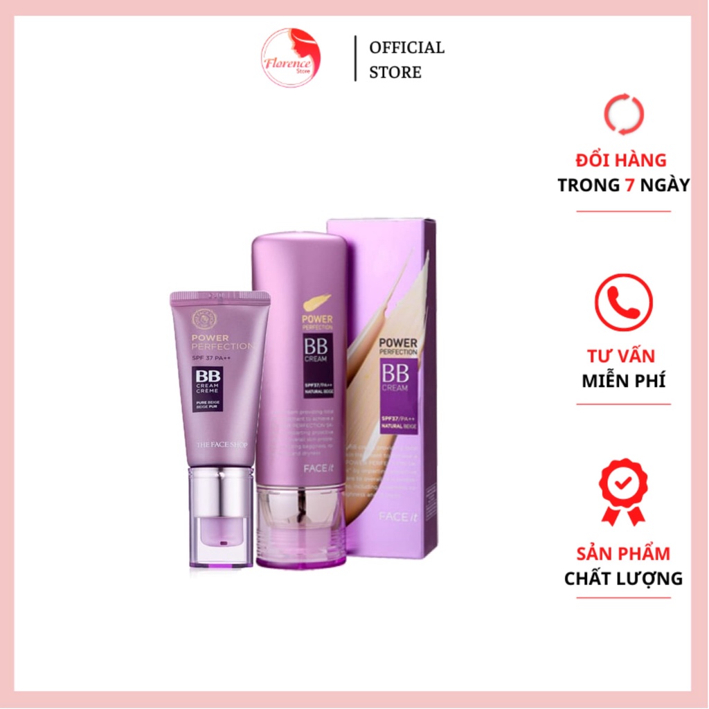 Kem Nền Đa Năng The Face Shop Power Perfection BB Cream SPF37 PA++ 40g