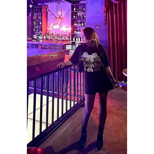 Áo thun tay lỡ michki đá TC12