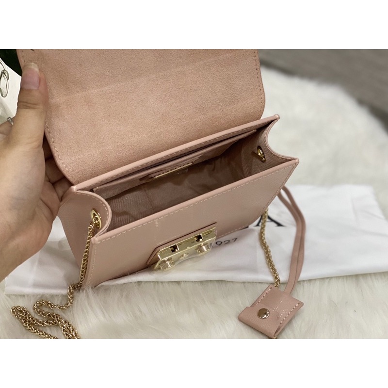 Túi nữ hiệu Furla Metropolis không quai xách  huyền thoại, đeo chéo, đeo vai công sở, đi chơi, đi làm, du lịch mới 100%