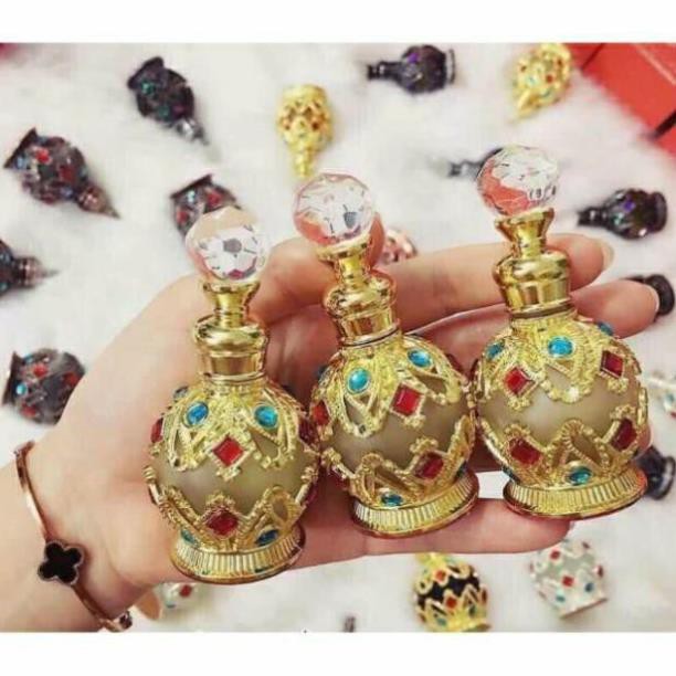 [ FREESHIP ] - ❤️CAO CẤP❤️ - Tinh dầu nước hoa Dubai chai đính đá vương miệng 15ml | BigBuy360 - bigbuy360.vn
