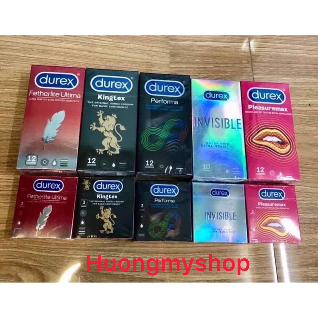 COMBO 02 HỘP BAO CAO SU DUXREX