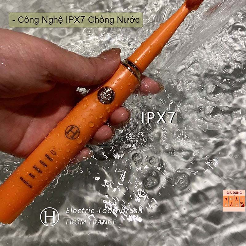 Bàn chải điện sạc USB Bàn chải đánh răng điện tự động cao cấp chống nước chống rung 5 chế độ tiện dụng [BÀN CHẢI ĐIỆN]