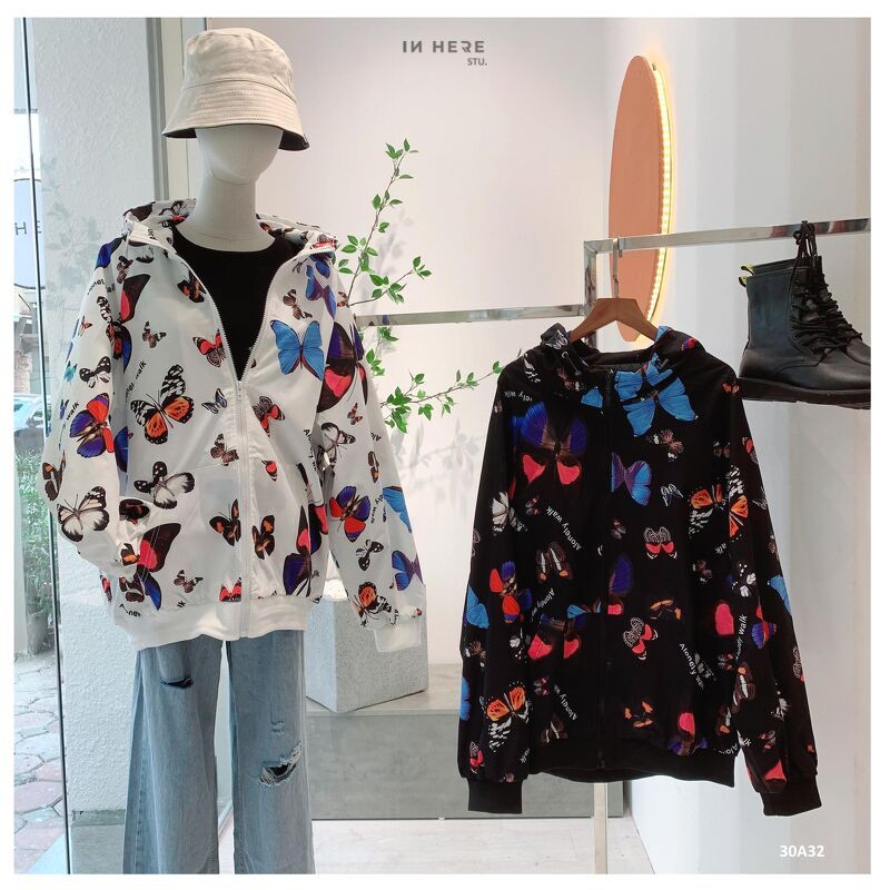 Áo khoác họa tiết 30A32