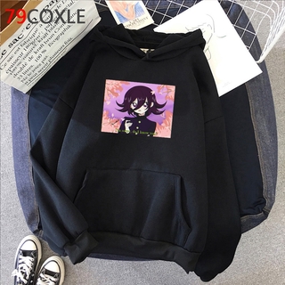 Áo Hoodie Họa Tiết Hoạt Hình Anime Kawaii Danganronpa V3 Ouma Kokichi Vui Nhộn Phong Cách Harajuku Đường Phố Cho Nam Và Nữ