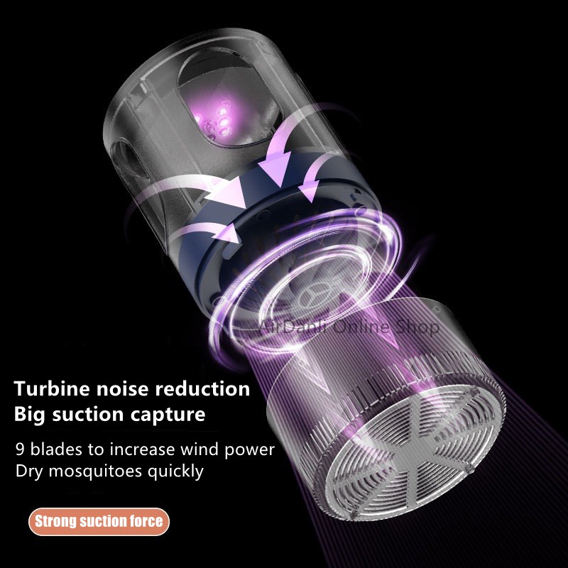 [Photocatalyst Diệt Muỗi] [Giảm Tiếng Ồn] [Bẫy Muỗi Trong Nhà] [Miễn Phí Bức Xạ]