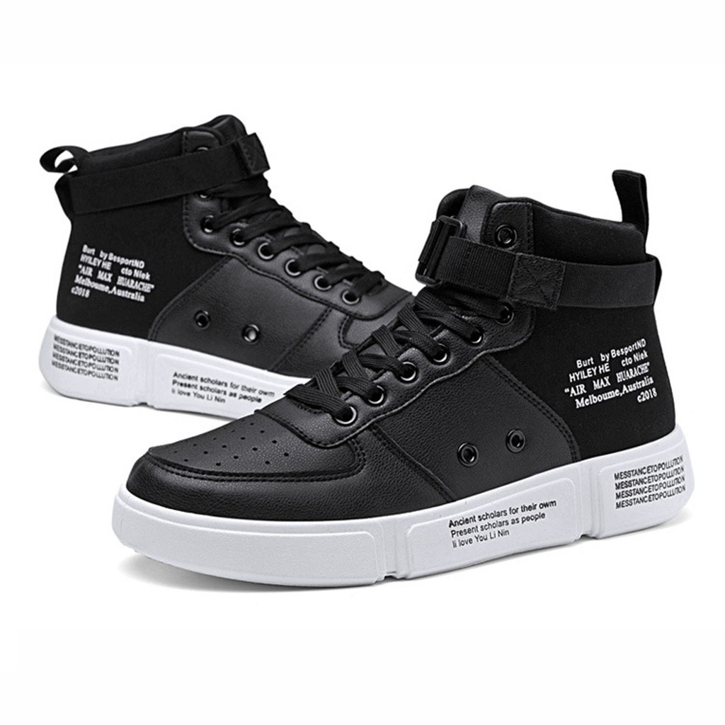 Giày Sneaker nam cổ cao OFW - AQS008