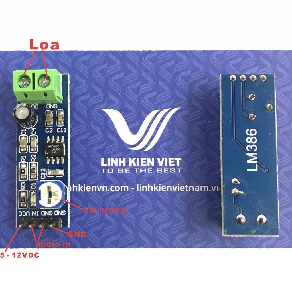 Module khuếch đại âm thanh LM386 - X1H20