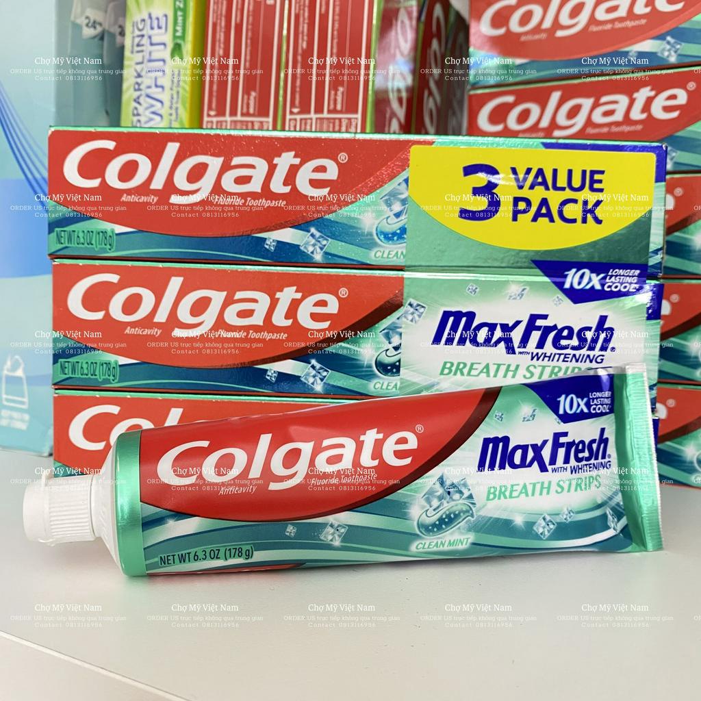 NHẬP MỸ - KEM ĐÁNH RĂNG COLGATE