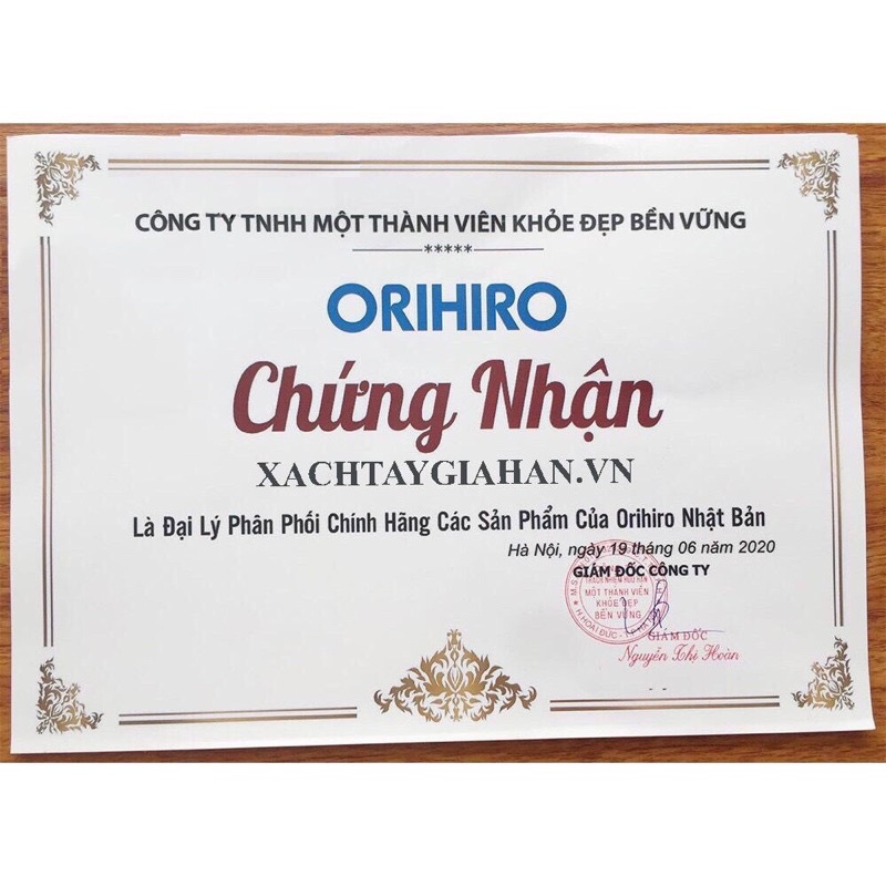 Tinh Chất Hàu Nghệ Tỏi Orihiro Nhật Bản Hỗ Trợ Tăng Cường Sinh Lý Hộp 180 Viên