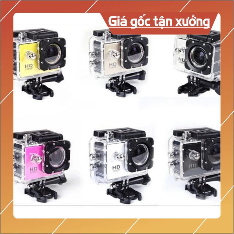 Camera hành trình 2.0 Sport Cam A9 CHỐNG NƯỚC, CHỐNG RUNG Cho Ô tô, Xe máy, xe đạp- BMCAR