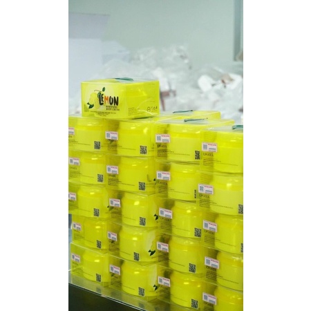 Kem Body Lemon Qlady Dưỡng Trắng Hồng Hào Chính Hãng