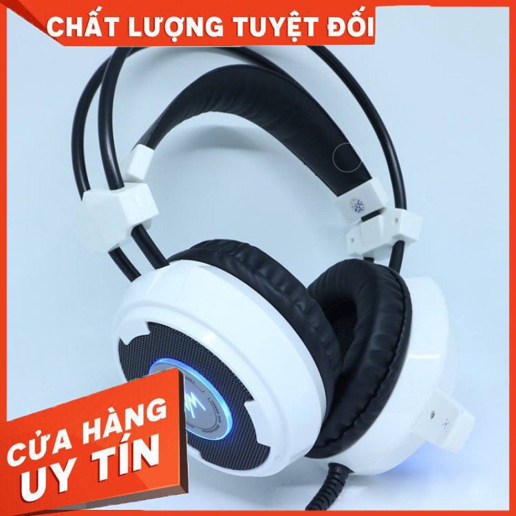 HÀNG CAO CẤP -   Tai nghe gaming WangMing WM8900 Plus USB 7.1 USB /chân 3.5 có míc có LED  - Hàng Cao Cấp