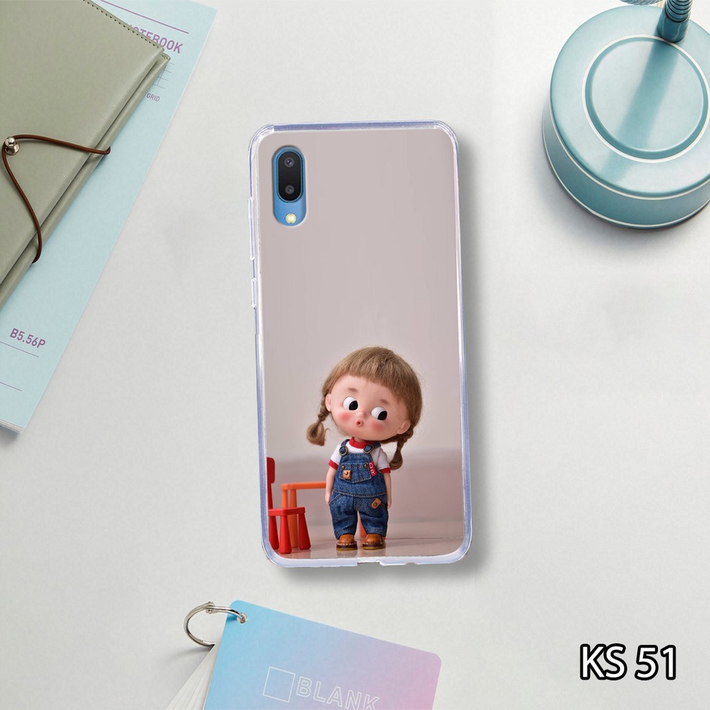 [ RẺ VÔ ĐỐI ] Ốp lưng Samsung A02 in hình cô bé ngạc nhiên và hai sừng cute,dễ thương ,đáng yêu,ngộ nghĩnh