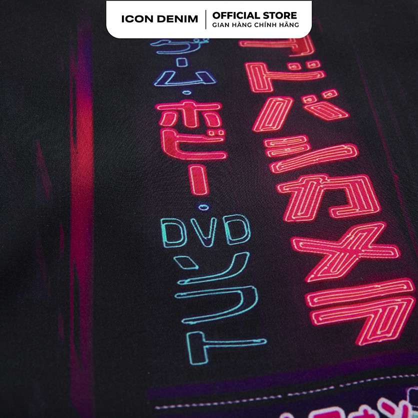 Áo Sơ Mi Nam ICON DENIM Tay Ngắn Cổ Bẻ City Night | BigBuy360 - bigbuy360.vn