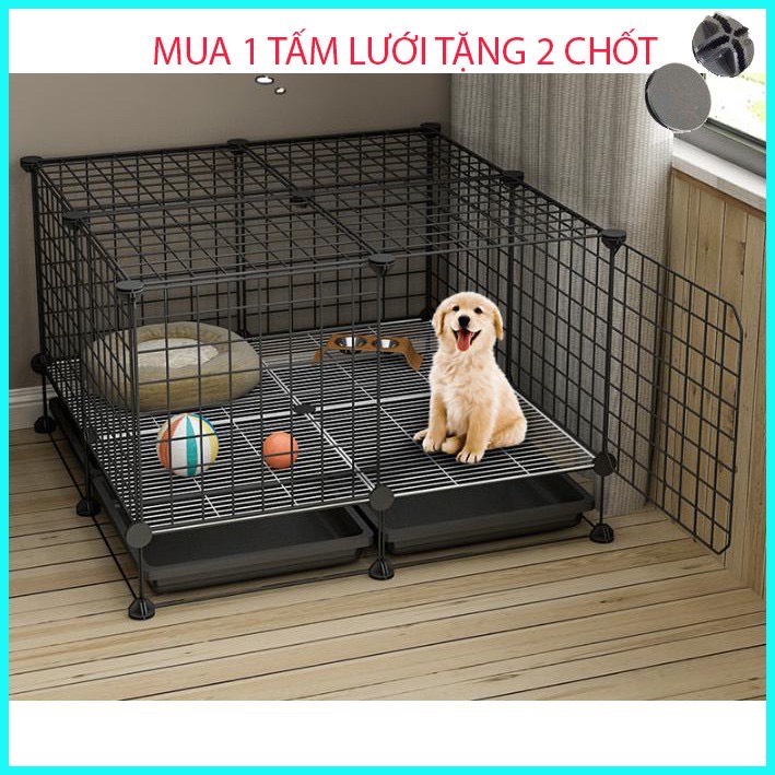 [FREESHIP ❤️] Lưới Sắt Lắp Kệ, Tủ, Chuồng Chó Mèo Thú Cưng -Tặng Kèm Chốt Gắn