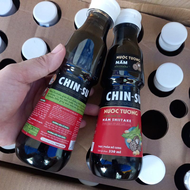 NƯỚC TƯƠNG NẤM CHINSU 330ML