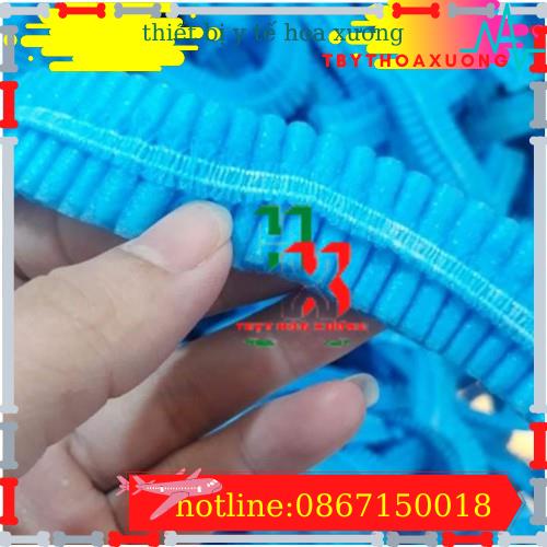 [Com Bo 10 Túi ] Mũ Giấy Trùm Tóc Dùng 1 Lần Túi 100 Chiếc