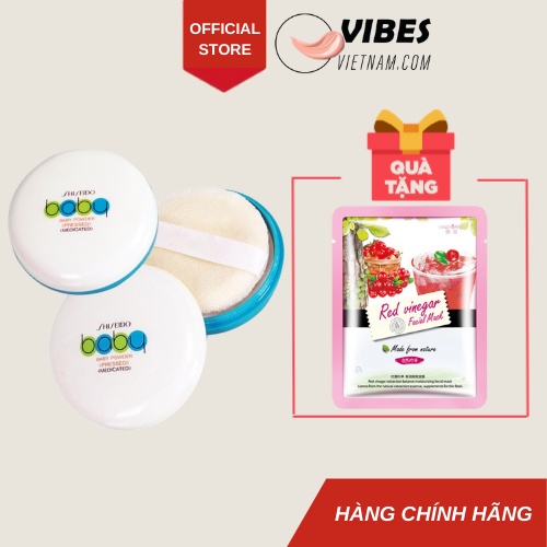 Phấn Phủ Kiềm Dầu Shiseido Baby Giữ Lớp Trang Điểm Đẹp Và Lâu Trôi 50g Nhật Bản - vibesvietnam