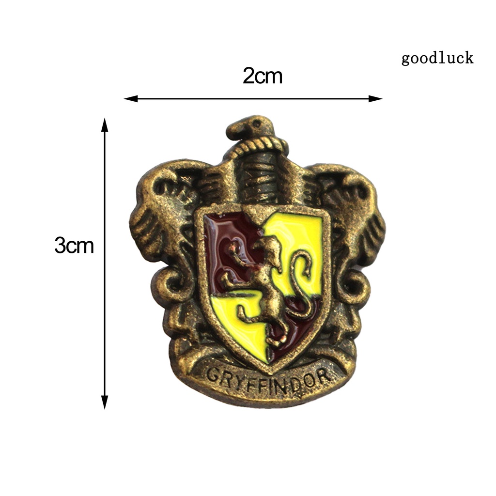 Set 5 ghim cài áo hình các nhân vật hoạt hình trong Harry Potter
