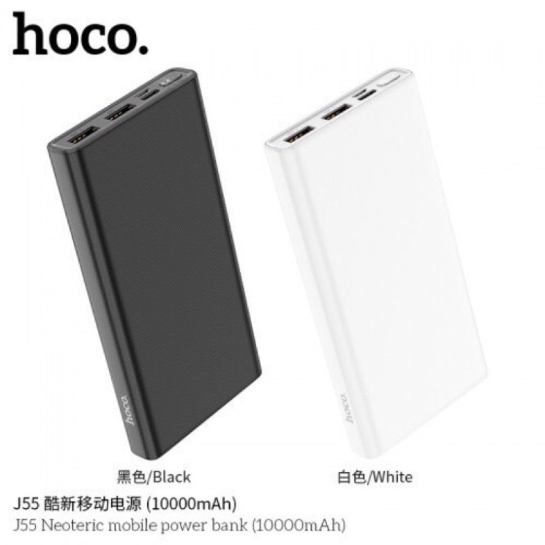 Sạc dự phòng Hoco J55 10000mah chính hãng