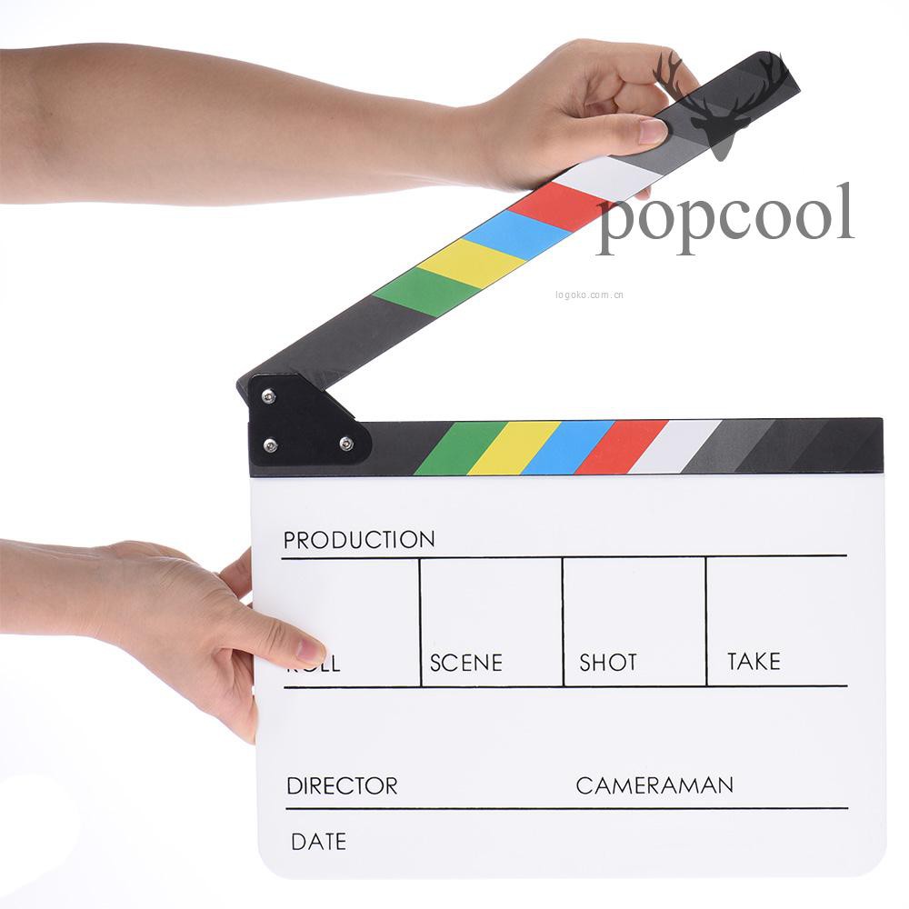 Bảng Clapper Board Kích Thước 10 "X 12" / 24.5x30cm