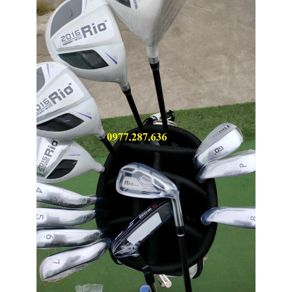 Bộ gây golf nữ PGM Rio II full set tập chơi 12 cây phiên bản mới shop GOLF PRO BV003