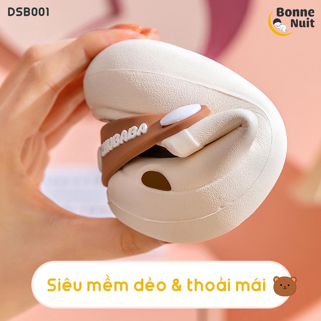 Dép sục gấu Bear siêu mềm - chống trượt - chống nước cho bé yêu