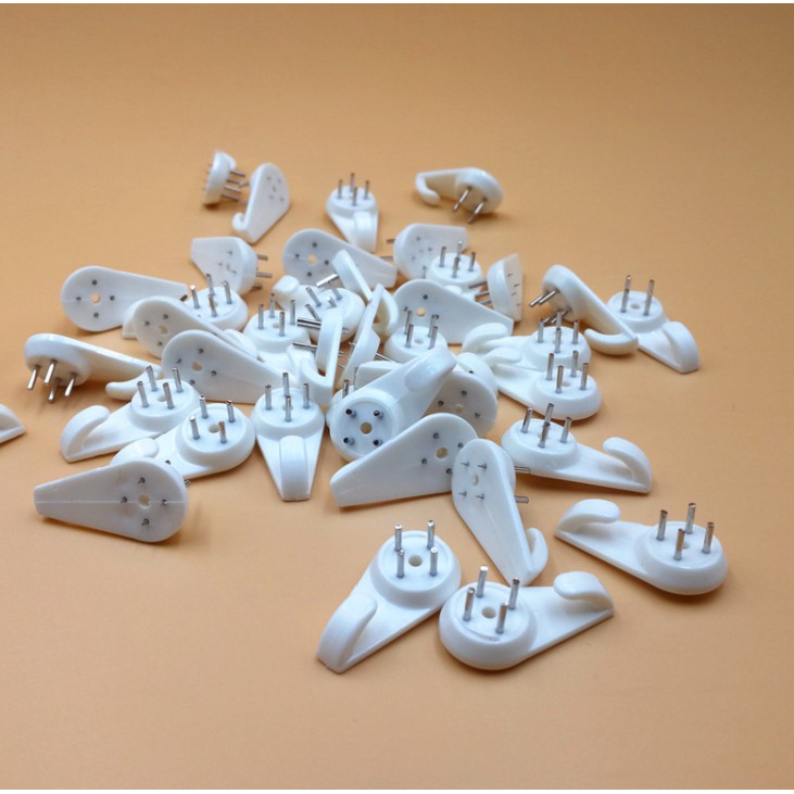 Đinh treo tường 4 chân treo khung ảnh treo đồng hồ đồ dùng gia đình không cần khoan DT01