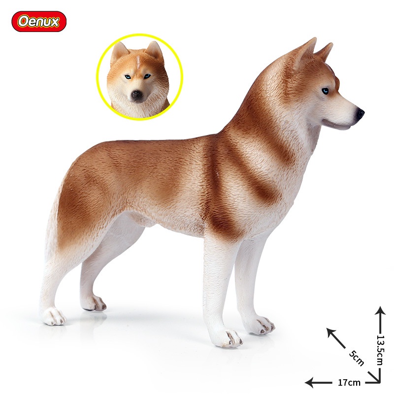 1053 Mô hình chó Husky siêu đẹp